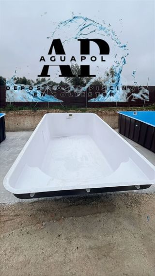 Piscina de poliester 6x3 rectangular