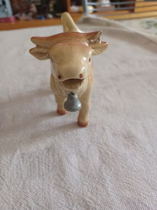 Coppia lattiere mucca vintage