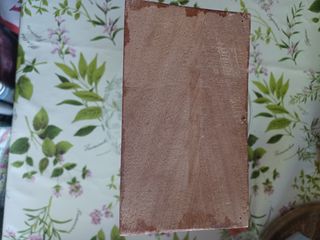 Dipinto vintage su tavoletta legno