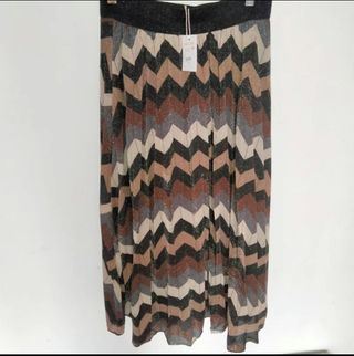 Falsa plisada brillo sin estrenar