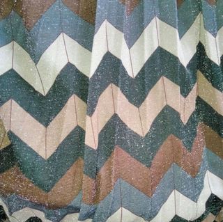 Falsa plisada brillo sin estrenar