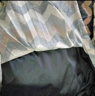 Falsa plisada brillo sin estrenar