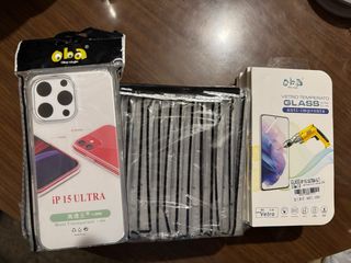 Lotto cover per iPhone 15 pro Max 23 cover e 7 pel