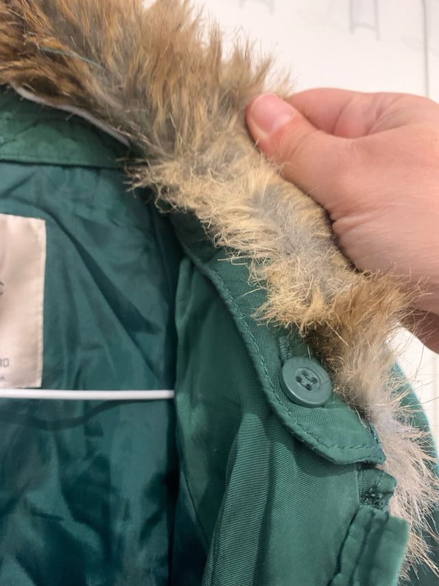 Chaqueta bomber verde Zara