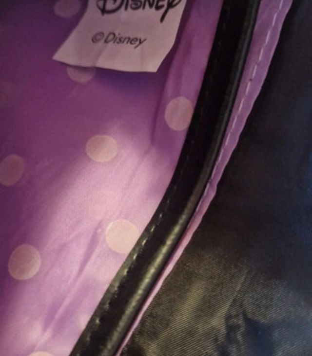 Borsetta Disney nera e lilla