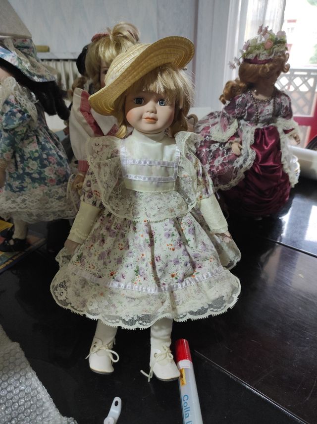 Bambole di porcellana vintage