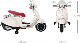 Moto Giocattolo Ufficiale Vespa per Bambini 3+anni