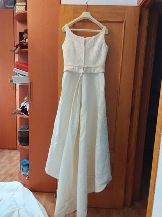 Vestido Novia Rosa Clará