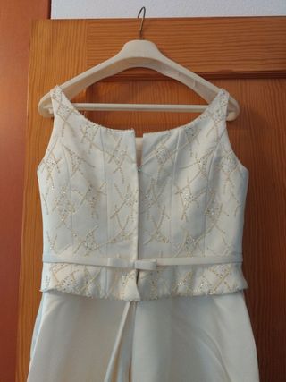 Vestido Novia Rosa Clará