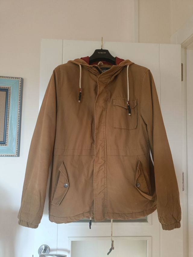 Chaquetón parka hombre