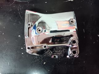 Tapa de polea cromada Harley Davidson 