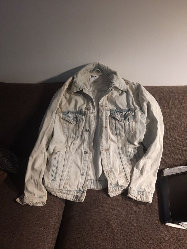 Giubbotto jeans celeste chiaro S