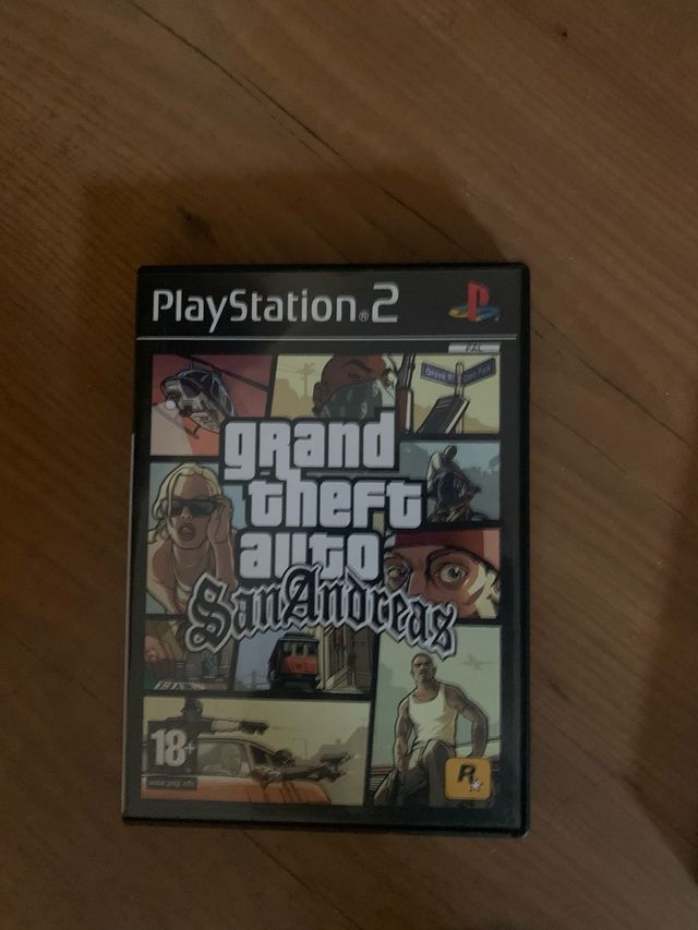 Juego San Andreas para Ps2