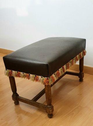 Butaca o banqueta vintage dormitorio