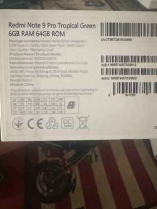 Xiaomi Redmi Note 9 Pro