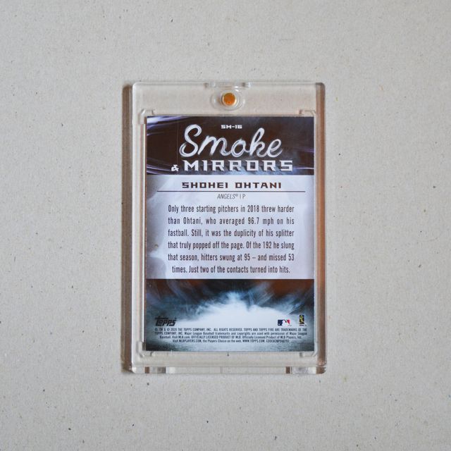 Shohei Ohtani Topps Fire MLB Gold Minted