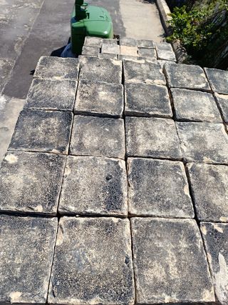Ladrillo rustico de barro 300 uds