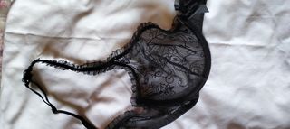 MUY REBAJADO.  SUJETADOR  Encaje ribeteado en tul