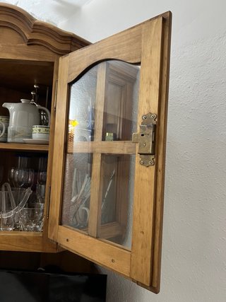 Armario esquinero para television y guardar menaje