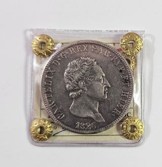 Carlo Felice 5 Lire 1826 Zecca :Torino