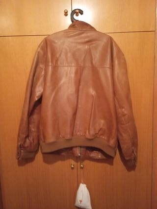 Chaqueta cuero vintage