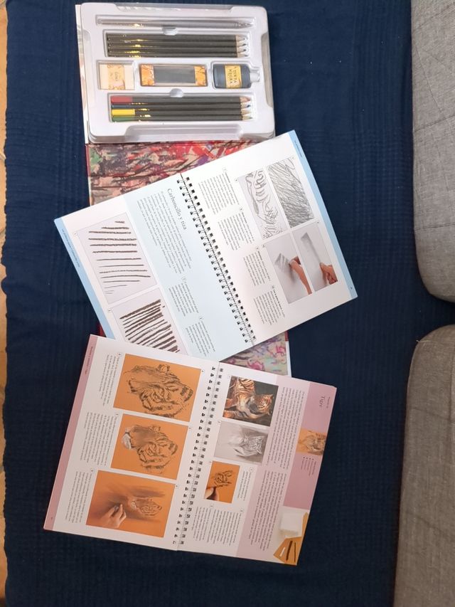 Kit aprender dibujo y técnicas