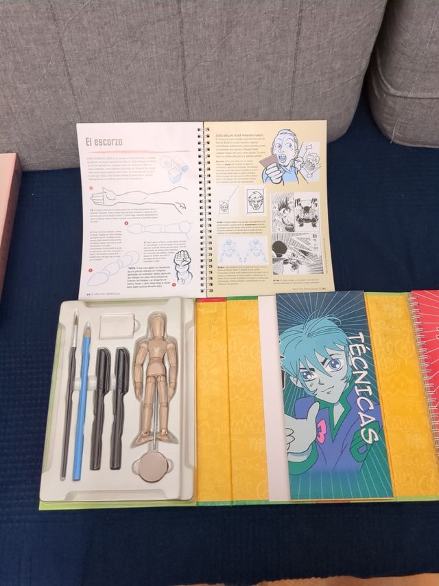 Kit completo de dibujo manga