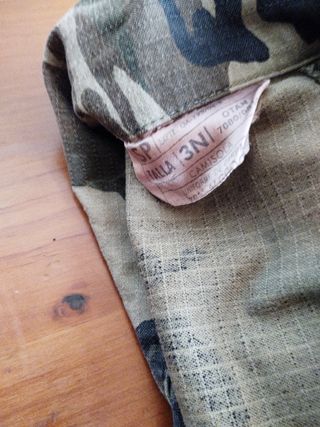 chispita militar talla 3 N entre 46 y 48 