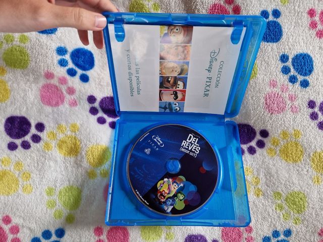 Del revés, Inside Out en blu-ray