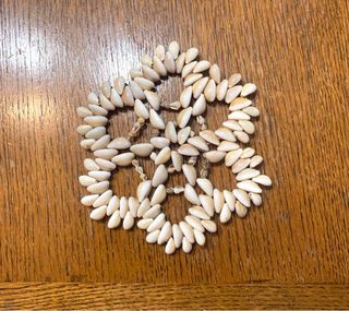 Decorazione con conchiglie vintage