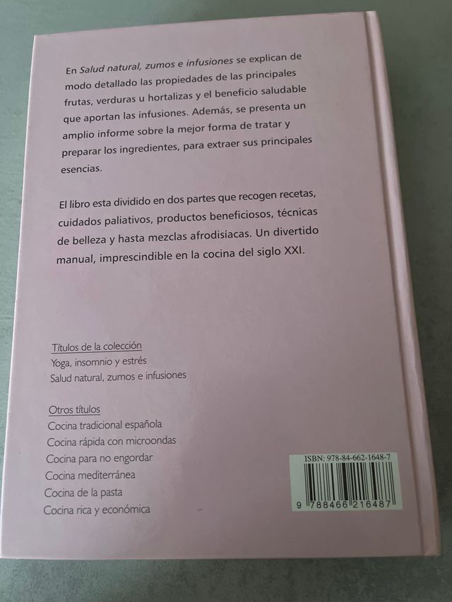 Salud natural, zumos e infusiones