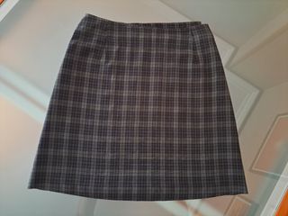 Falda Mini Cruzada de Zara