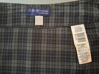 Falda Mini Cruzada de Zara