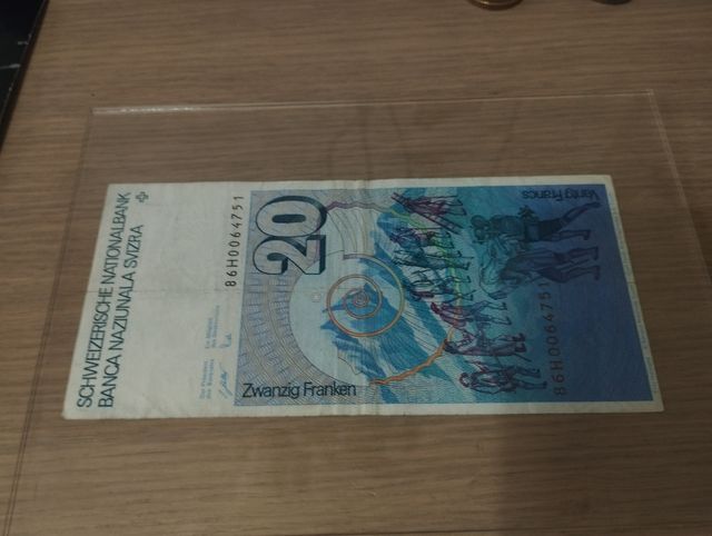 Banconota 20 franchi