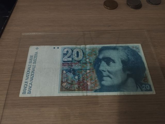Banconota 20 franchi