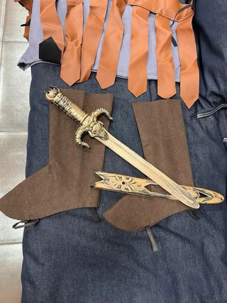 Disfraz niño romano