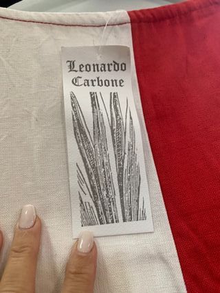 LEONARDO CARBONE - Túnica "Tablero de ajedrez"