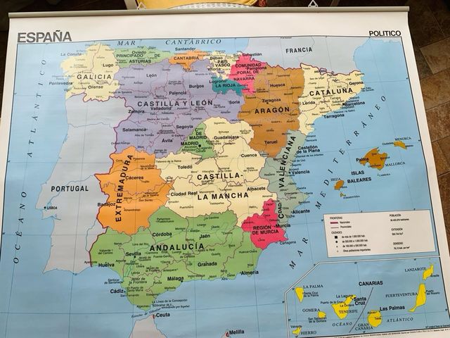 Mapa GRANDE España