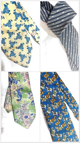 Corbatas seda Loewe