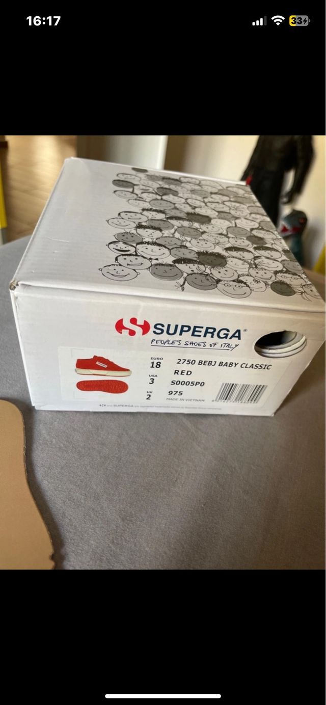 Scarpette sportive neonato superga