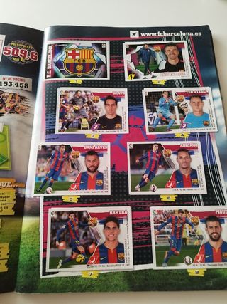 Álbum cromos La Liga 2015-2016
