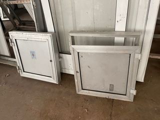 Ventanas con puerta aluminio 