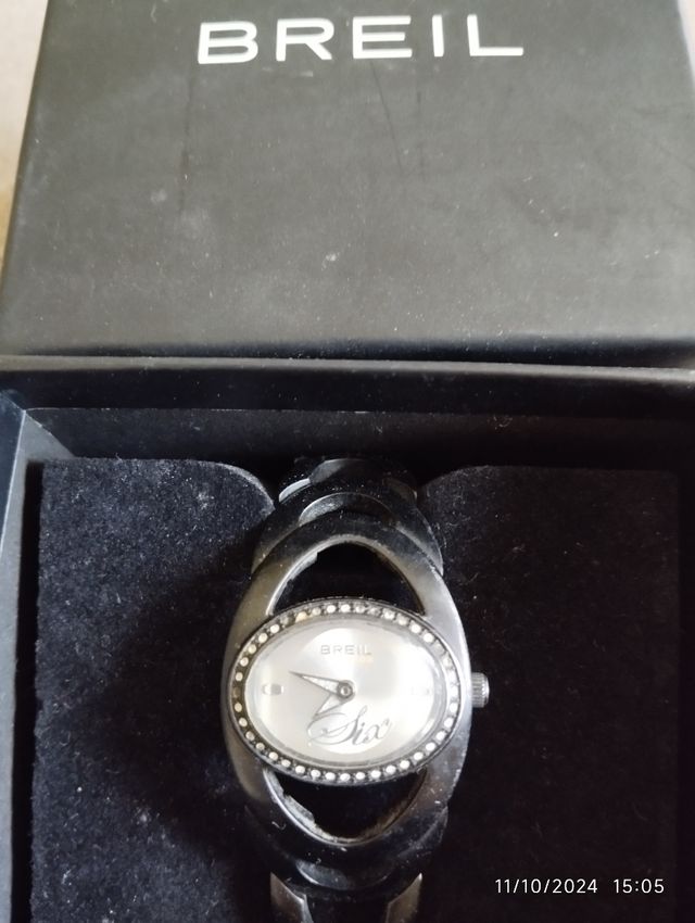 Orologio Breil nero acciaio donna