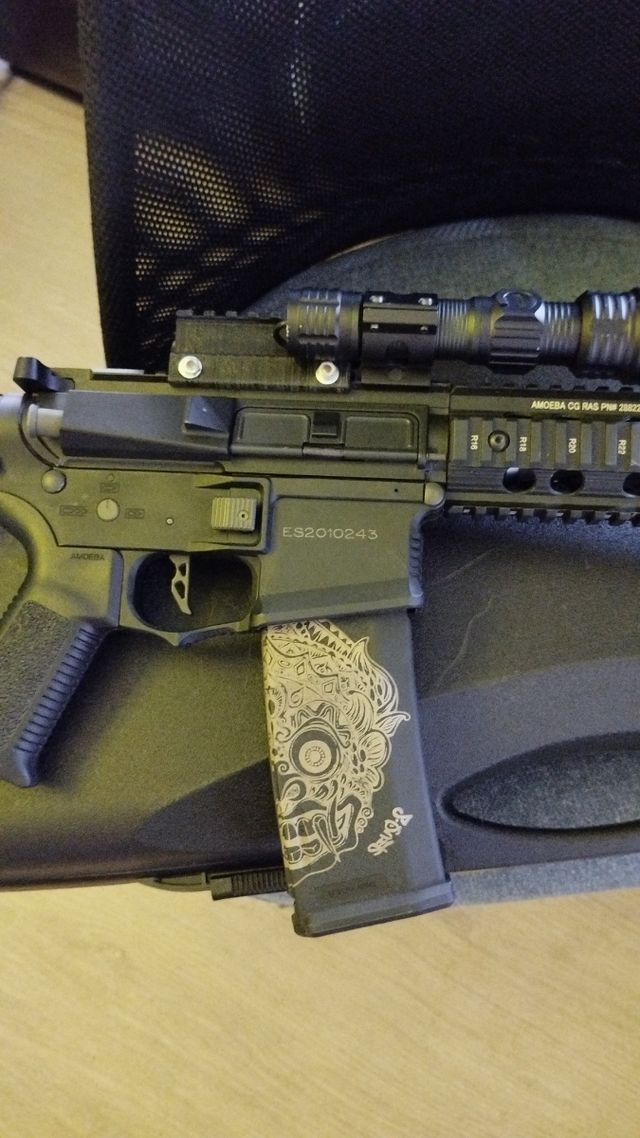 Cargadores Personalizados Airsoft – Polímero Negro