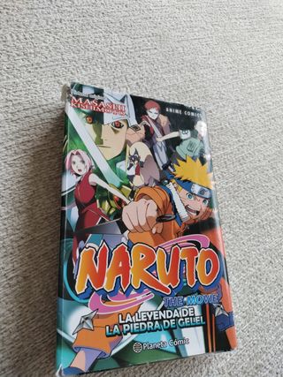 Naruto Anime Comic nº 03 La leyenda de la piedra de Gelel