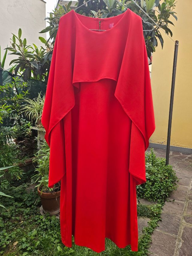 Abito donna rosso per occasioni speciali