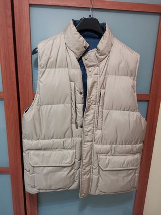 gilet da uomo imbottito  doubleface