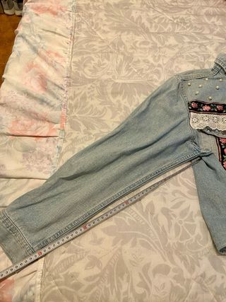 CHAQUETA VAQUERA M / L CUSTOM HIPPIE BOHO CHIC