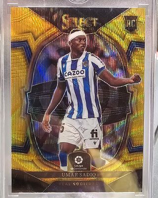 SADIQ REAL SOCIEDAD PANINI SELECT 22/23 GOLD /10