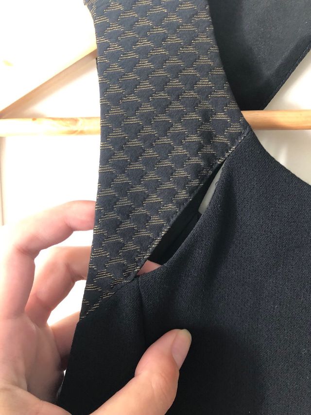 Vestido negro Comptoir des Cotonniers